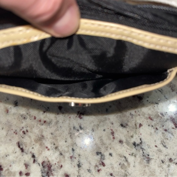 Bongo Montauk Nylon Bag With Red Accents 8”x6” Great Condition Vintage Retro Y2K - Picture 6 of 12